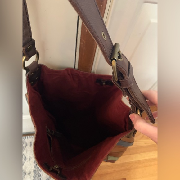 Lucky brand patchwork bag - Picture 3 of 3